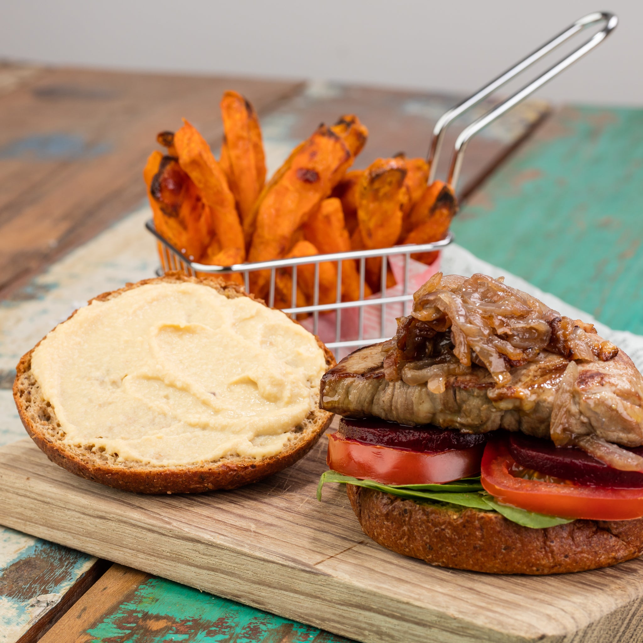 Lamb Steak Burgers – Herman Brot