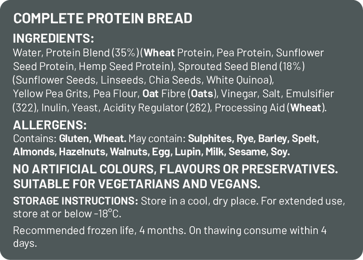 Complete Protein Bread