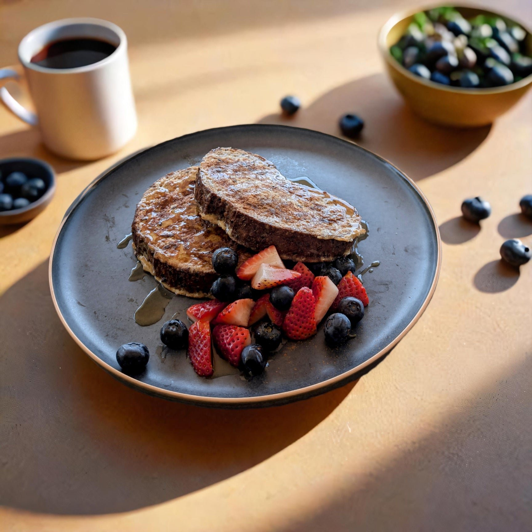 Sweet French Toast with Herman Brot Sourdough