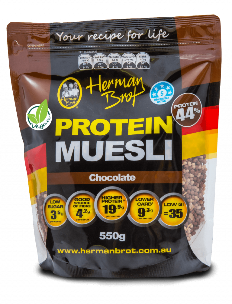 Protein Muesli | Chocolate - Delicious + Nutritious – Herman Brot